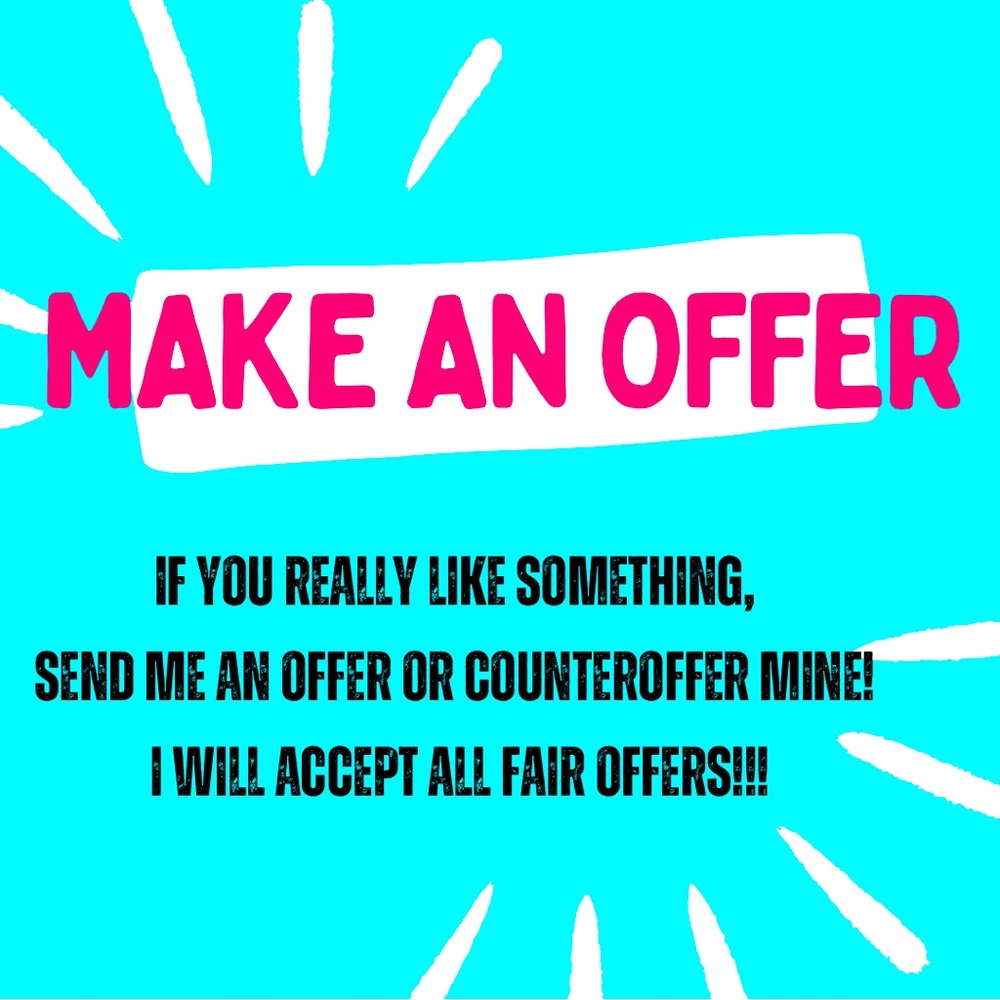 Please make an offer if you like something!